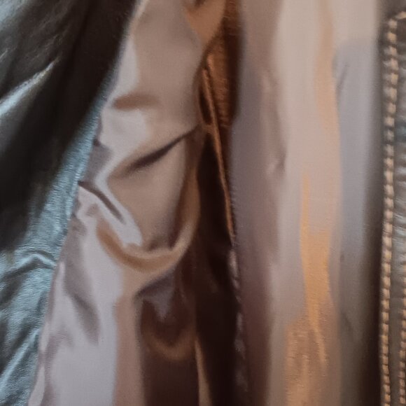 Collezione Italia Woman’s Italian leather Brown biker jacket Beautiful SZ 3X - Picture 4 of 9